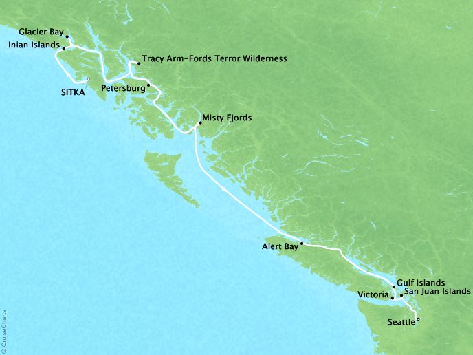 Alaska Cruise Itinerary - Sarasota Travel Agent